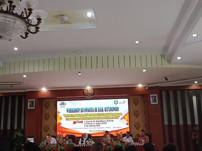 Kegiatan WorkShop SD Swasta Se Kab. Situbondo