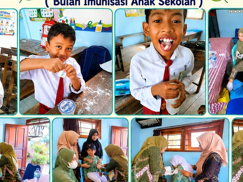 KEGIATAN BIAS (Bulan Imunisasi Anak Sekolah)